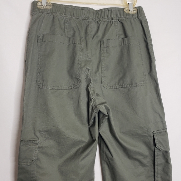 Abercrombie & Fitch Green Relaxed Fit Cargo Pants Women's Size 26/2 - Picture 6 of 11